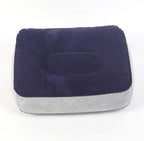 BESPORTBLE 2PCS Inflatable Feet Rest Pillow Cushion Leg Rest Support Pillow for Travel Office Car Camping Airplane Foot Massage Stool Relax Cushion
