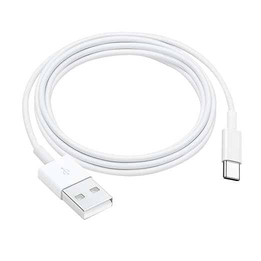 AHDFWI Carplay Cable Cord Compatible with iPhone 16 17 USB A to USB C Cable for 17E 16E 17 Air/17 16 15 Pro Max ，Plus, Pro 12.9/11, 10th Gen, Air 5th/ 4th,Mini 6th Charger Car Charging Cable White