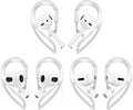 YINVA 3 Pairs Ear Hooks Compatible with AirPods Pro [Multi-Dimensional Adjustable] Accessories Compatible with Apple AirPods 3 2 1 Gen(Transparent)
