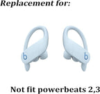 Replacement Eartips Silicone Earbuds Buds Set for Powerbeats Pro Beats Wireless Earphone Headphones,4 Pair (Blue)