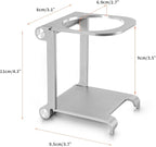 Pour Over Coffee Dripper Stand - Travel and Camping Gadgets Foldable Aluminum Coffee Dripper Station Rack for Portable Hand Press Espresso Coffee Maker