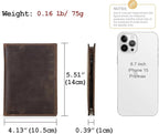 CONTACTS Customized Passport Holder Leather RFID Blocking Passport Wallet Compatible with Airtag Personalized Gift Engrave Name