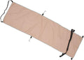 Ergonomic Airplane Hammock Seat Cover with Footrest for Comfortable Travel Portable Outdoor Use Khaki