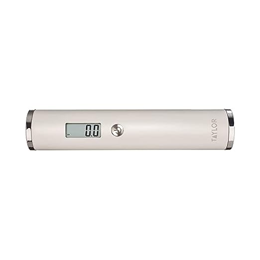 Taylor Ultra Light Digital Luggage Scale, White, Universal