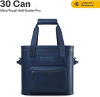 RTIC Ultra-Tough Soft Cooler Pro, Insulated, Waterproof, Leak Proof, Portable Floating Bag for Beverage, Drink, Lunch, Outdoor, Beach, Car, Camping, Picnic, Fishing, Boat