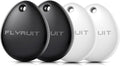 Air Tracker Tags-4 Pack for Apple Find My (iOS Only), Official MFi Certified, Mini Bluetooth Key Finder Locator with Sound, Smart Luggage Tracker for iPhone, Suitcases, Backpack, Wallet, Bike