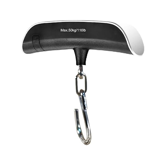 Luggage Weight Scale, 50kg 10g Digital Scale Electronic Kitchen Luggage Hanging Scale Weight Suitcase Travel Scale Baggage Bag Weight Tool,for Travel(with Hook)