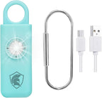 Personal Safety Alarm Rechargeable (Aqua)