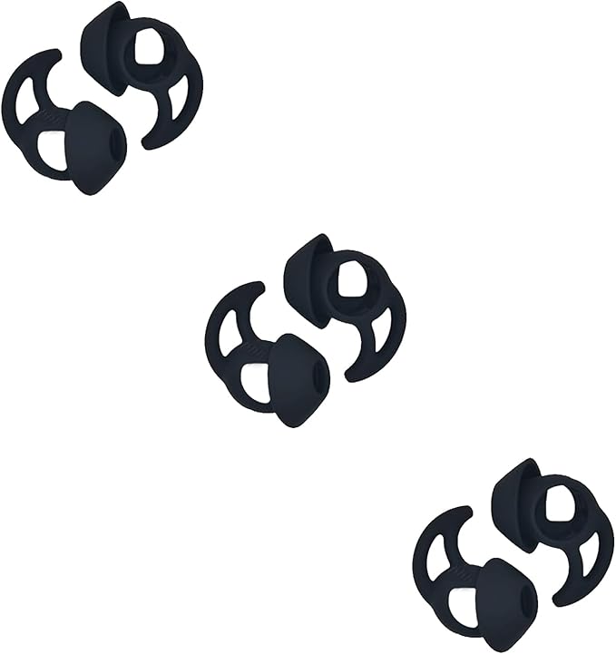Small Earbud Replacement Tips Silicone Earbud Tips Eartips Compatible with Bose Quietcomfort and Sport Headphone Ear Tips Ear Bud Covers 3 Pairs