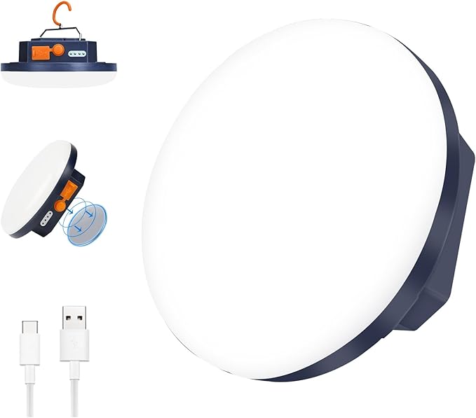 IODOO 16500mAh Rechargeable Camping Light (15W)