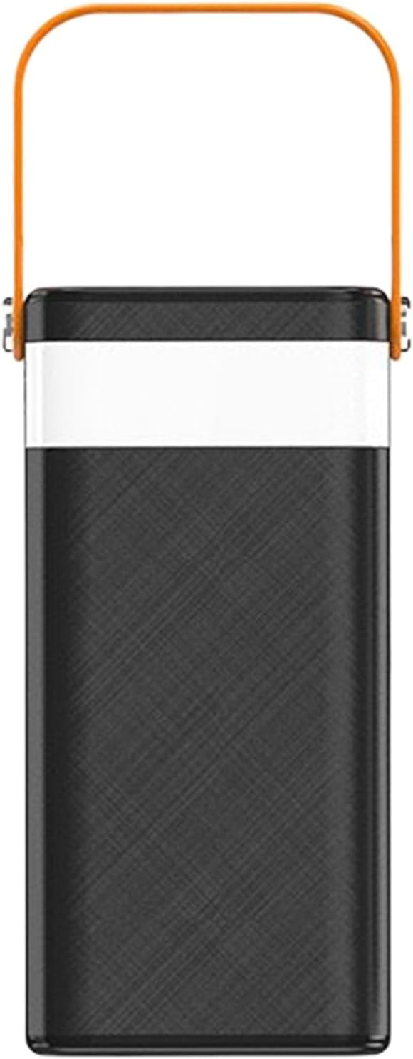 Solar Charger – External Battery Quick Charge 120 W, External Battery 50000 mAh Survival Equipment 4 Outputs and 3 Inputs Integrated Cables for Mobile Fishing Hiking Camping Outdoor(D)