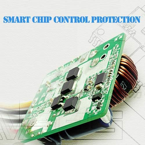 HOMELYLIFE 30A 360W 48V to 12V DC Voltage Regulator, Corded Electric, Waterproof Transformer for Golf Cart, Current Rating 30.0 Amps, Smart Chip Protection
