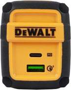 DEWALT Magnetic Power Bank 5,000mAh and 49.5W USB & USB C Wall Charger, Power Delivery