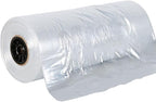 Plasticplace Clear Garment Bags, Protect Clothes from Dust, Dirt, Wrinkles, & Damage, Perfect for Dresses, Dry Cleaning, Storage, & Travel - Zippered, Made in USA 240 Count, 72" X 21" X 7"