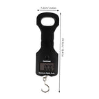 FOMIYES 30kg Portable Digital Luggage Scale Handheld Multifunction Weighing Scale for Travel Fishing and Home Use LCD Display and Hook