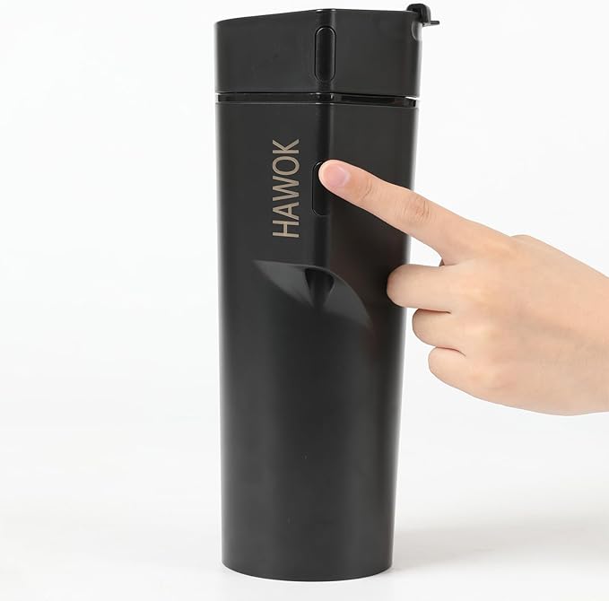 HAWOK Prtable Coffee Maker 12V Travel Espresso Machine, Single Cup 8 oz
