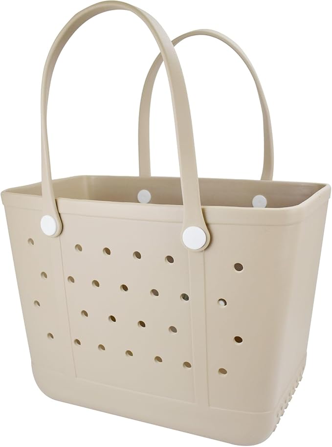 Lightweight Extra large Rubber Beach Bag Small mini Tote Bag for Gym Waterproof medium Open Handbag for Pool Sports