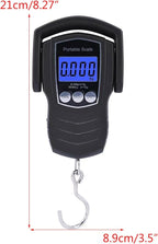 Portable Digital Luggage Scale with Handle Hangings Scale Weighs up to 50kg/110lb Perfect for Travel Parcels Shopping