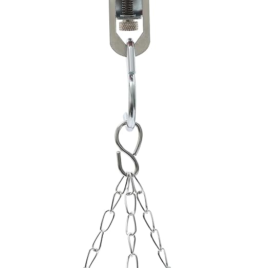 Double-Sided Dial Hanging Scale,22LBS Mechanical Hanging Scale,Commercial Circular Hanging Scale with Chain for Deli,Restaurants,Supermarkets,Grocery Stores (Red/Black)
