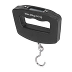 Jeanoko 50kg Digital Hanging Scales with LCD Display for Shopping and Fishing, ABS Material