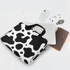 Cow Print Laptop Case, 15.6 inch Laptop Bag, Waterproof Laptop Sleeve, Laptop Briefcase for Women & Men