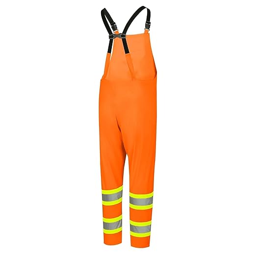 Pioneer Hi Vis Lightweight Waterproof Safety Rain Suit - Reflective Work Rain Gear for Men and Women