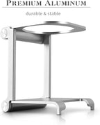 Pour Over Coffee Dripper Stand - Travel and Camping Gadgets Foldable Aluminum Coffee Dripper Station Rack for Portable Hand Press Espresso Coffee Maker
