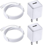 iPhone Charger,[Apple MFi Certified]2Pack iPhone Quick Charging Lightning Cable Data Sync Cord with USB A Wall Charger Block Box Travel Plug Adapter for iPhone 14/13/Pro/Max/XR/X/Xs/Max/8/Plus/SE/iPad