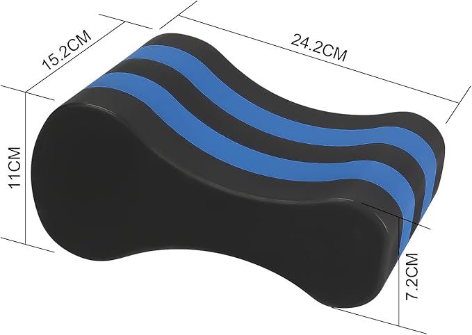 Swimming Pull Float, Soft Swimming Float Kickboard, EVA 5-Layer Pull Buoy Leg Float, Pool Training Aid, Legs and HIPS Support for Adults, Kids, and Beginners