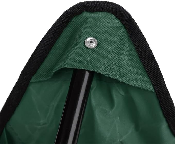 Folding Camping Stool with Carry Strap - Portable Tripod Lightweight 3-Leg Collapsible Chair for Outdoor Hiking, Fishing, Picnic & Travel(Green)