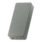 Clemm Portable Charger Quick Charging Power Bank (Gray, 30000, Milliamp Hours)