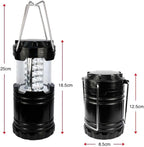 TAIHOM Camping Lantern, 4 Pack Battery Powered Flashlight for Power Outages, Portable Collapsible Hanging Light Essential for Home, Outdoor, Emergency Lamp Survival Kit Gear for Hurricane