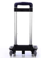 Backpack Trolley 2 Wheels Rolling Luggage Carts Foldable Trolley Cart Aluminium Alloy Hand Cart for School Bags Pet Bag