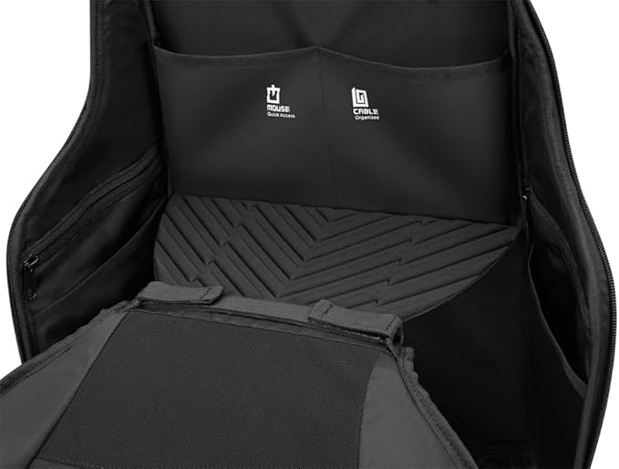 Lenovo Legion Gaming Laptop Backpack GB700 – Extra Large, Fits Up to 16-Inch Computer – Anti-Theft Lock, Damage Protection, Water-Resistant Travel Bag with Organized Compartments – Black