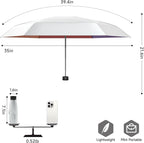 RUMBRELLA Mini Teflon Purse Umbrella With 99% UV Protection for Travel