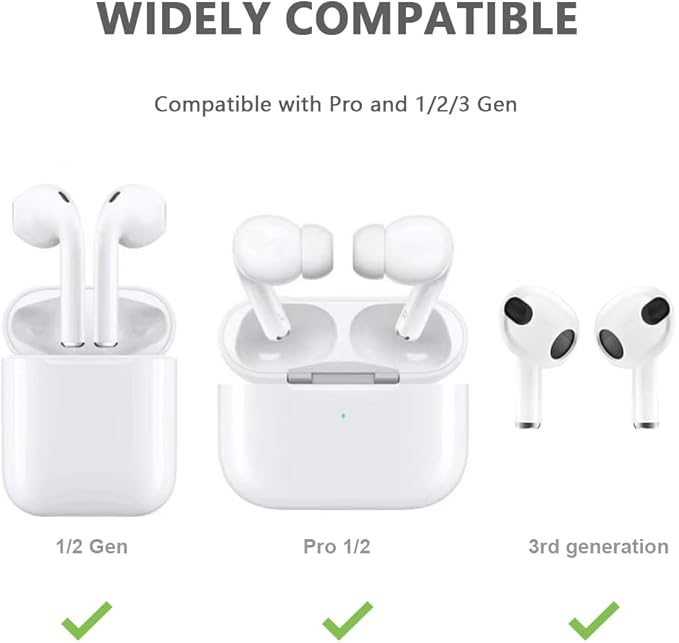 Ear Hooks Compatible with Apple AirPod All Models [Multi-Dimensional Adjustable] Holder Accessories for Ear Buds Pro Earphones (Pink)