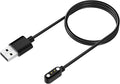 TiMOVO 3.3FT Smart Watch Charger Compatible with YAMAY Letsfit VeryFitPro, Magnetic USB Smartwatch Charging Cable for Willful SW021 SW023 SW025/Umidigi Uwatch 3S 3 2 2S, Black