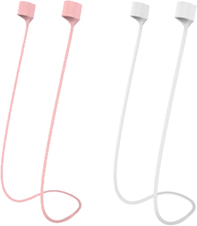 Magnetic Anti-Lost Straps for AirPods,Colorful Soft Silicone Sports Lanyard, Neck Rope Cord
