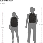 SwissGear Travel Tech Pro Laptop Backpack – Fits Laptops up to 16” – ScanSmart TSA-Friendly Backpack with Multiple Organizer Pockets – Black