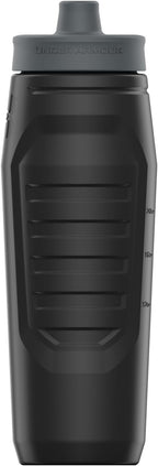 Under Armour Squeeze Water Bottles, 32 oz Water Bottles, Sideline Sports Water Bottle with Quick-Shot Lid, Quick & Easy Hydration, Gym Water Bottles, Squeeze Bottle, 1 32oz Bottle