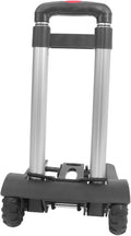 Healifty Heavy Duty Luggage Cart with Adjustable Handle for Easy Transportation Folding Utility Cart for Travel Moving and Shopping Compact Design for Home Use
