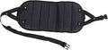 CHICIRIS Foot Hammock for Airplane Travel, Portable Breathable Mesh Footrest with AntiTip Design, 19.69-43.31in Adjustable Length for Office Home and Plane Comfort (Black)