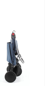 Rolser I-Max MF 4 Wheel Foldable Shopping Trolley - Denim