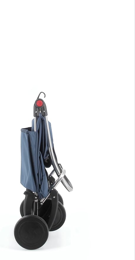 Rolser I-Max MF 4 Wheel Foldable Shopping Trolley - Denim