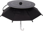 Topyond Phone Umbrella, 10W Solar Charger Sun Shade for Cell Phones, Suction Cup Stand, Outdoor Anti-Glare Protection, for Beach Travel and Outdoor Enthusiasts