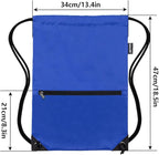 HOLYLUCK Drawstring Backpack Bag Sport Gym Sackpack