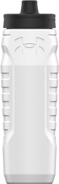 Under Armour Squeeze Water Bottles, 32 oz Water Bottles, Sideline Sports Water Bottle with Quick-Shot Lid, Quick & Easy Hydration, Gym Water Bottles, Squeeze Bottle, 1 32oz Bottle