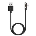 Universal Magnetic Watch Charger - 7.62mm Pin Spacing, Compatible with Smart Watch (Black)