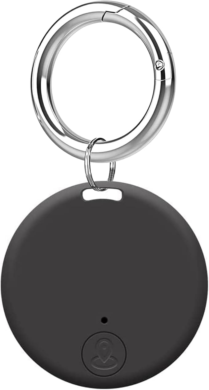 Aircawin ITAG GPS Tracker,Key Item Finder Locator,No Monthly Fee App for iOS/Android 2023 Latest,Portable Anti-Lost Bluetooth Tag Item Tracker for Luggages/Kids/Pets/Phone/Wallet/Bag-1Pcs-Black