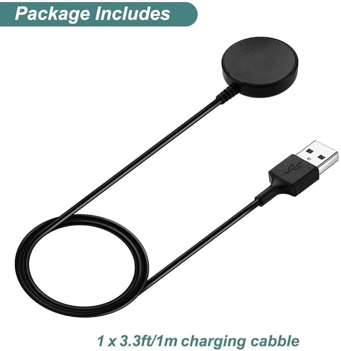 Charger for Galaxy Watch 4/3/Active 2, Replacement Charging Cable for Samsung Watch 4/3/Active 2 Smartwatch